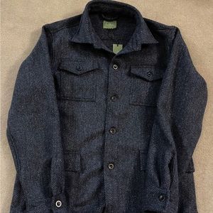 Sid Mashburn Tweed Military Jacket